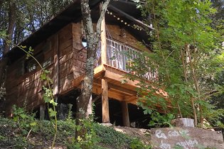 Cabane sur pilotis Pyrénées-Orientales