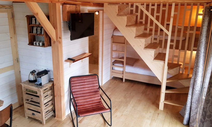 Hébergement AbracadaRoom : La Cabane Spa Rose des Vents - Image 10