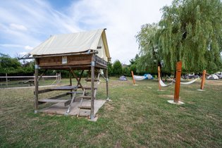 Tente et tente lodge Bas-Rhin