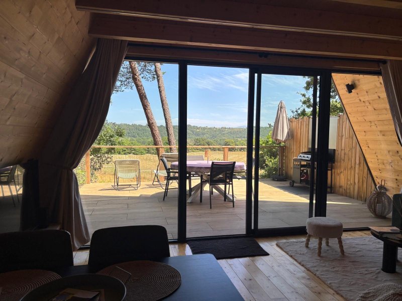 Hébergement AbracadaRoom : Chalet  VercoréA SPA Privatif, Domaine CollinéA en Drôme Des Collines - Image 48