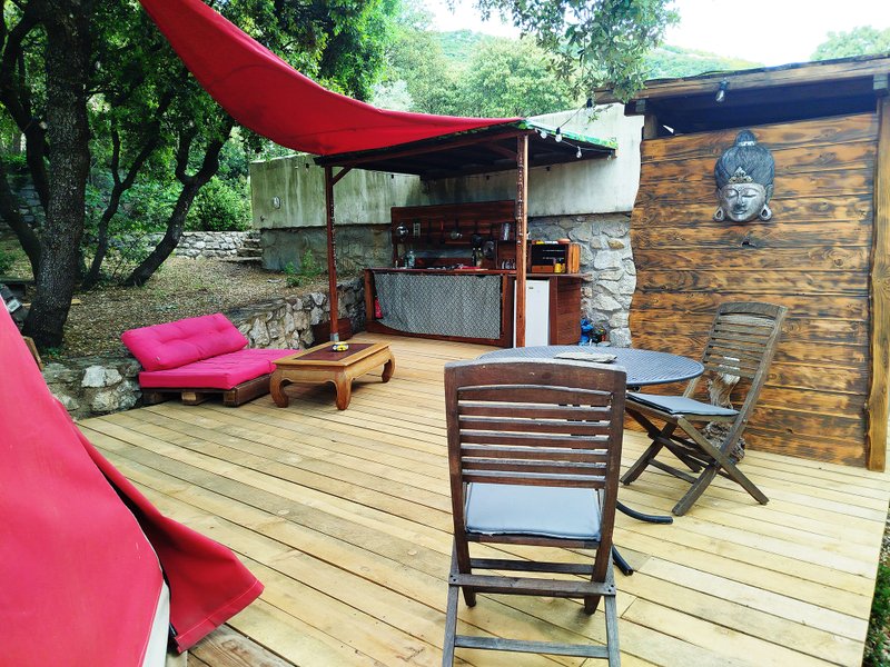 Hébergement AbracadaRoom : Sous toile et étoiles & piscine - Image 15