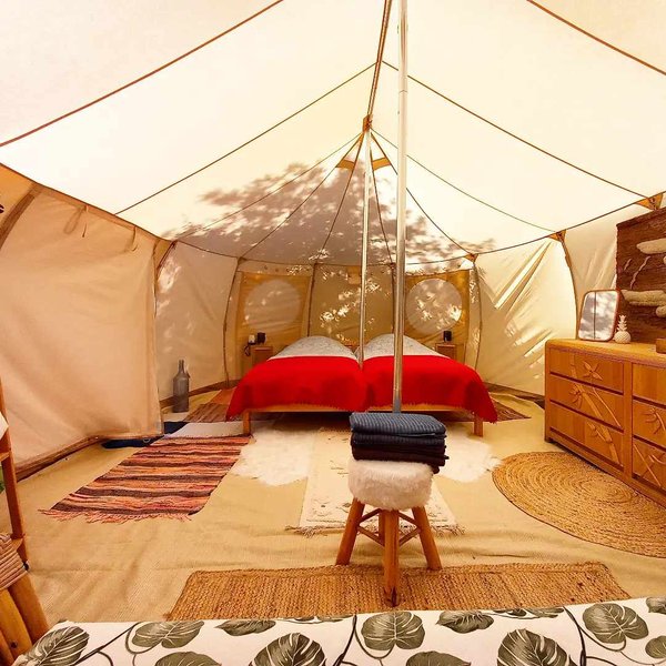 Hébergement AbracadaRoom : Magic bus met glamping tent - Image 2