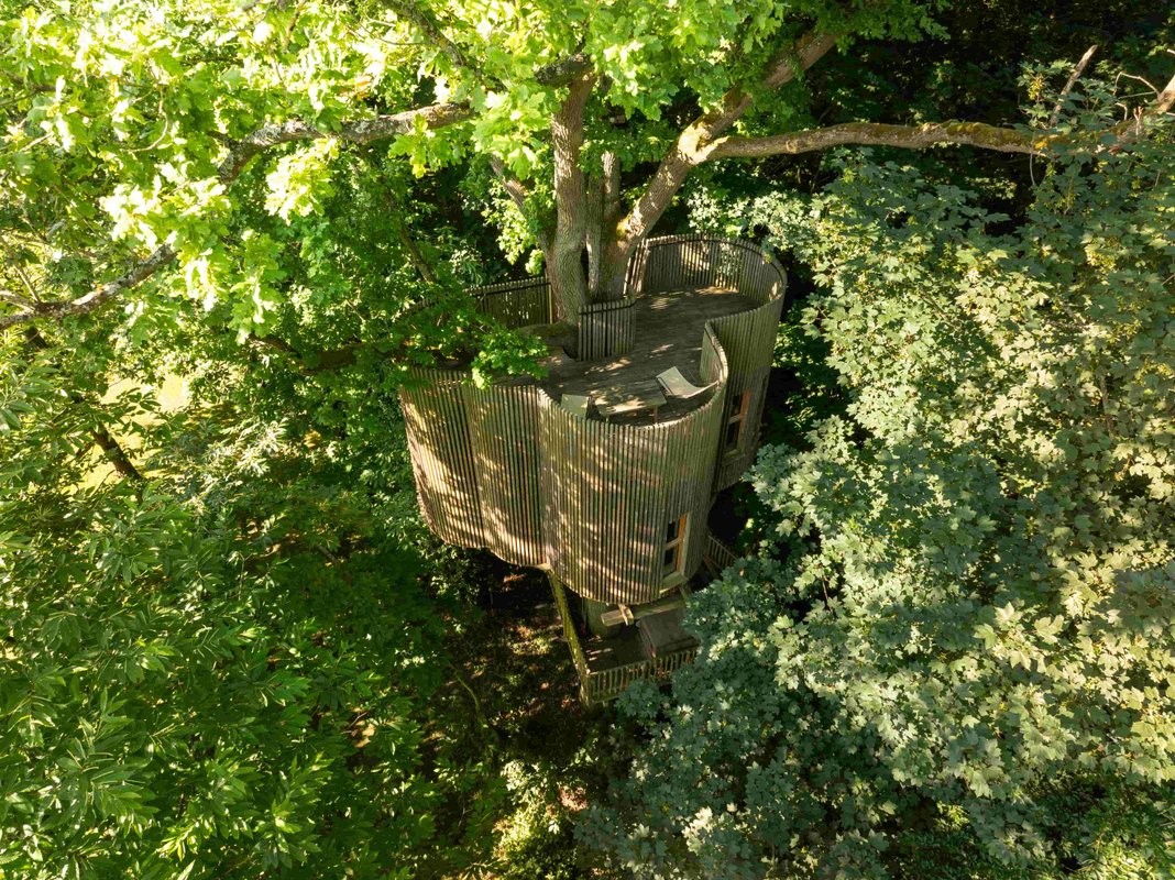 Cabanes Duo Spa dans les Arbres à Raray (4)