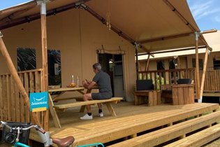 Tente et tente lodge Gironde