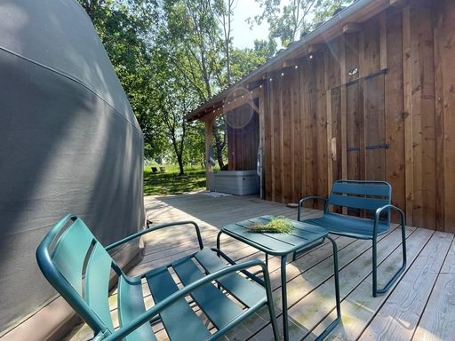 Hébergement AbracadaRoom : Lichen dôme géodésique & Spa - Image 21