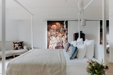 Suite Deluxe avec vue sur le jardin à Lavérune (4)