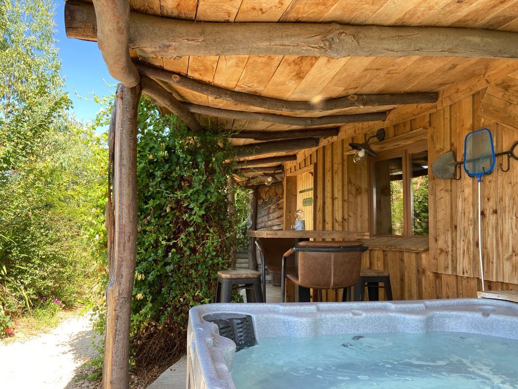 Maison  du Hobbit avec spa privatif à Villarzel Du Razès (7)