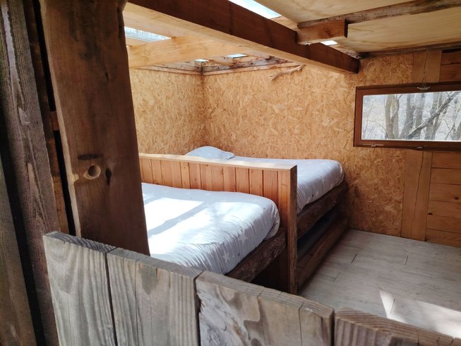 Hébergement AbracadaRoom : Cabane Piste aux Étoiles – nuit insolite sous toit vitré, jusqu’à 6 personnes, Drôme - Image 15