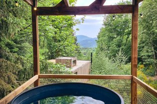 Cabane sur pilotis Bas-Rhin