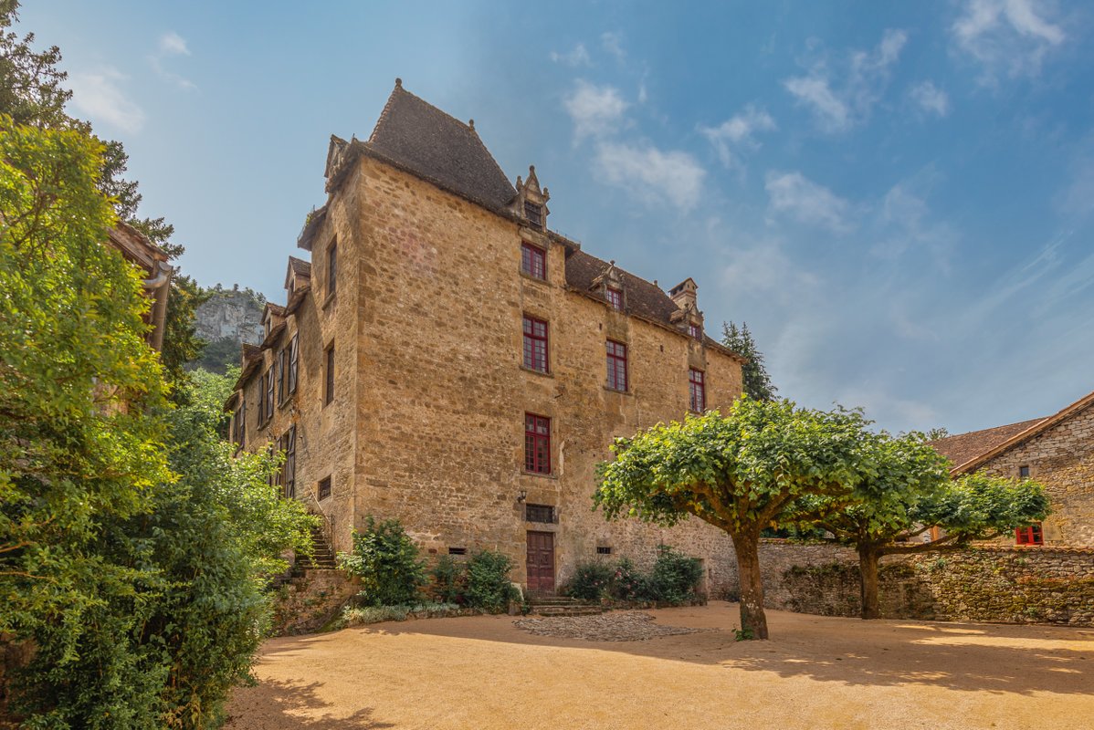 Manoir de Laroque Delprat - Chambre deluxe Leda à Autoire (11)