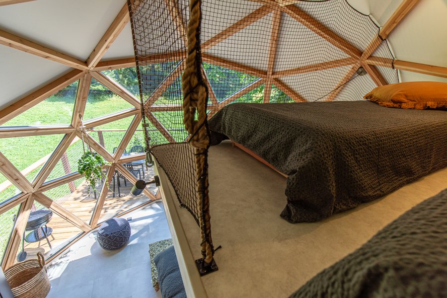 Hébergement AbracadaRoom : Panoramic dome, total immersion in nature - Image 13