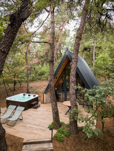 Hébergement AbracadaRoom : Chalet  CanopéA SPA Privatif, Domaine CollinéA en Drôme Des Collines - Image 21