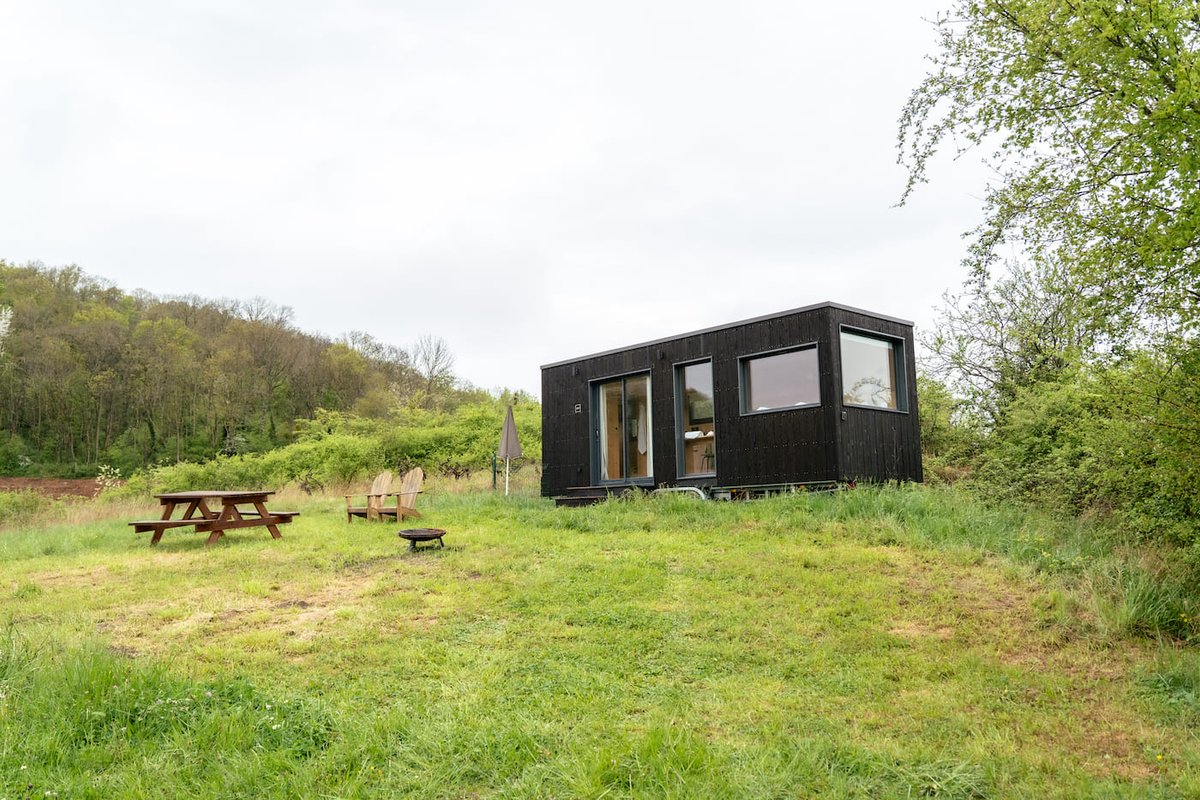 Parcel Tiny House - montagnes et vignes dans l'AOC du Bugey à Revonnas (62)