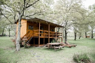 La Cabane du Cow-Boy dans un ranch western