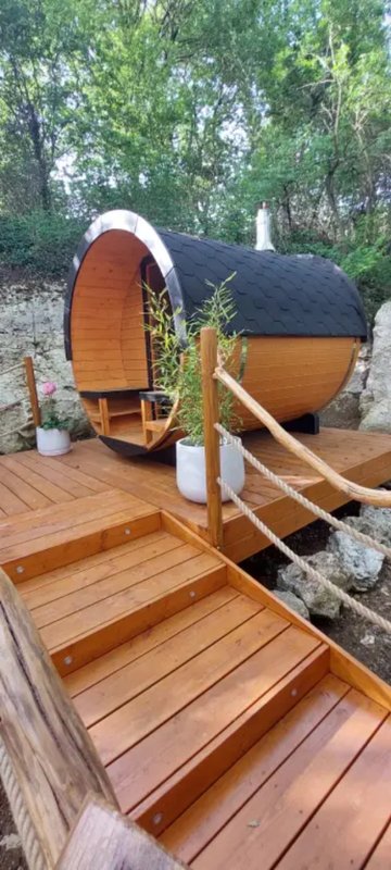 Cabane perchée GAIA & Spa à Sarrant (6)