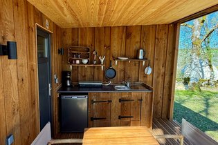 Tente et tente lodge Lot