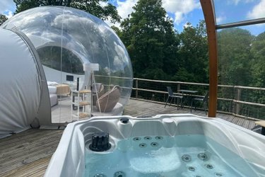 Bulle groseille & Spa & Sauna à Bonnemaison (3)