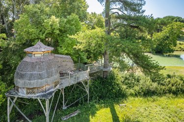 Cabane Spa du Bout du Pré à Descartes (2)
