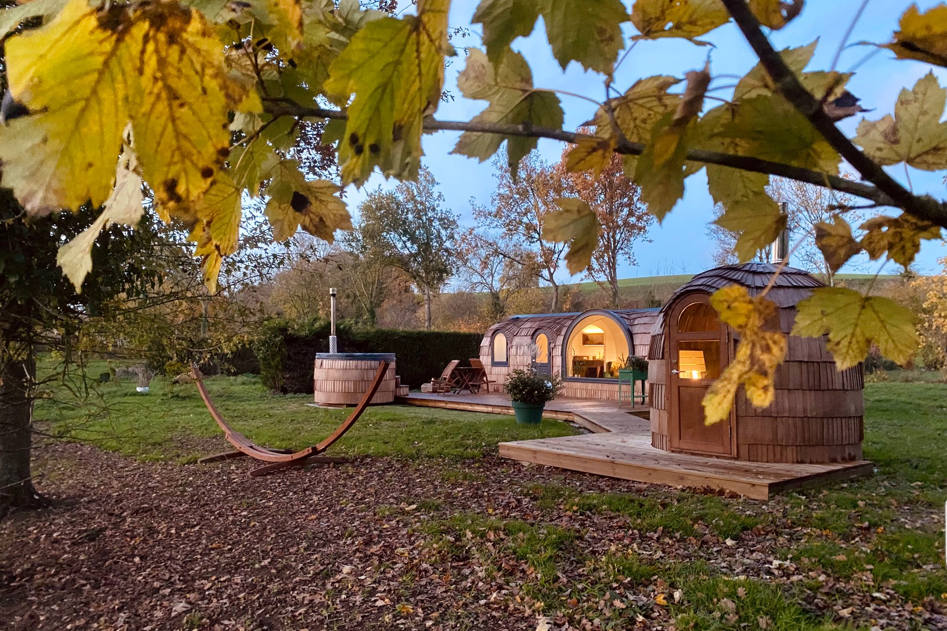 Hébergement UnicStay : La Charmeuse, sauna et bain nordique à Roy-Boissy