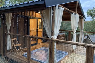 Cabane sur pilotis Aude