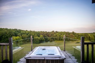 Cabane sur pilotis Dordogne