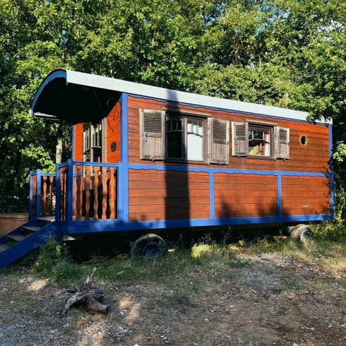 Hébergement AbracadaRoom : Roulotte Gîte Deluxe & Spa en option - Image 4