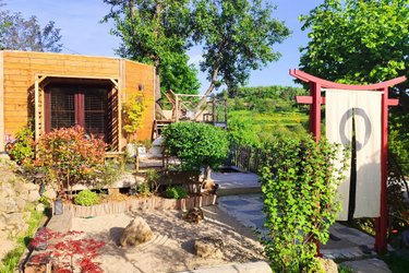 La cabane japonaise à Vernoux En Vivarais (1)
