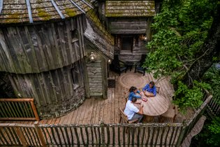 Cabane dans les arbres Dordogne