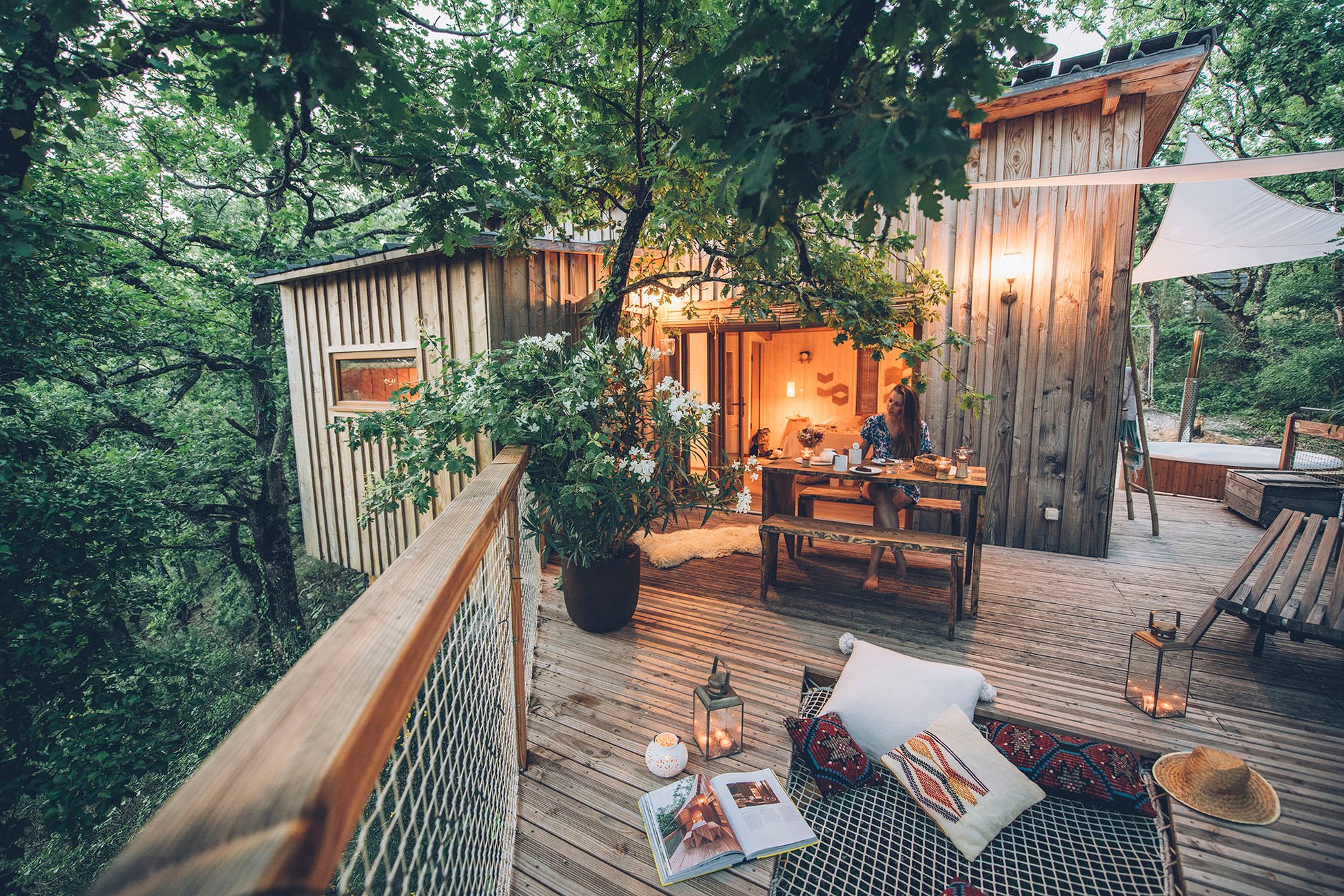 Hébergement UnicStay : Cabane & Spa 2 à Labastide De Penne