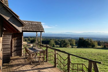 La Cabane de Trappeur de Campras à Saissac (1)