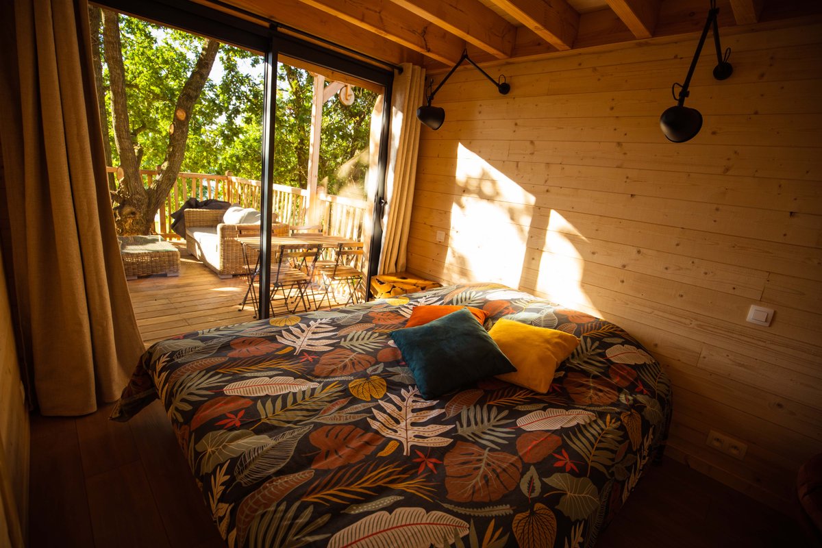 Cabane Spa dans les arbres - 6 personnes à La Guyonniere (8)