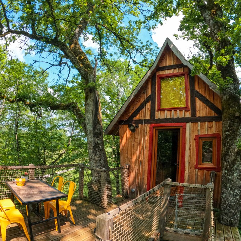 Cabane avec Spa "Cartoon" à Lamothe-Fénelon (5)