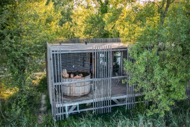 Cabane Spa Bohème à Sorgues (1)