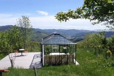 Pavillon Prairie, accès piscine & SPA à Jaunac (4)