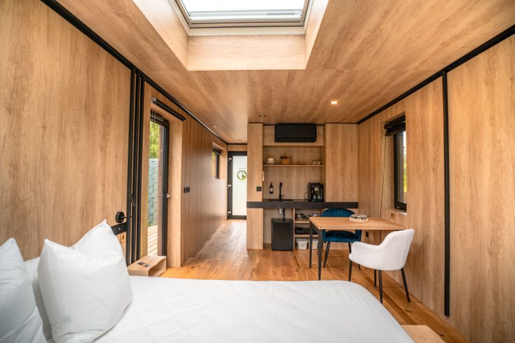 Hébergement AbracadaRoom : Lodge Duo sur terre - Vue panoramique sur l'étang & Bain Nordique Privatif - Image 3