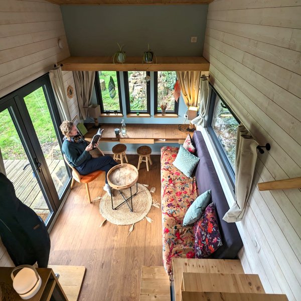 Hébergement AbracadaRoom : La Tiny House Lagon bleu - Image 2