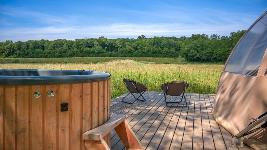 Hébergement AbracadaRoom : Orion & Spa : Wigwam pour nuitée à la belle étoile - Image 6