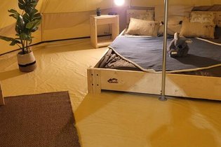 Tente et tente lodge Dordogne