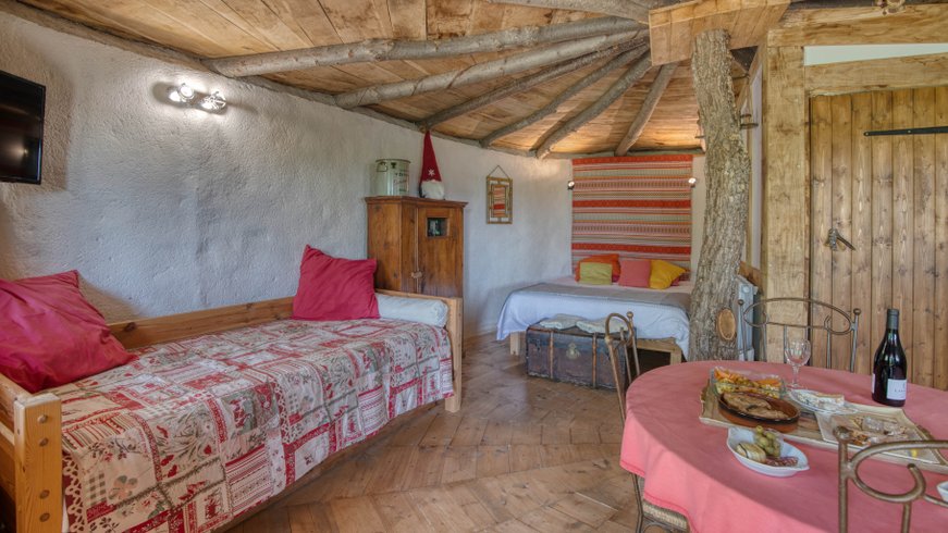 Hébergement AbracadaRoom : Maison  du Hobbit avec spa privatif - Image 14