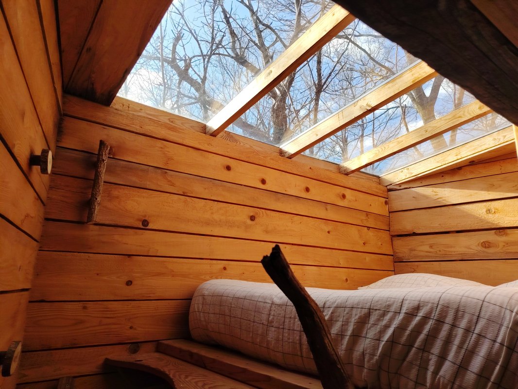 Cabane Coquille - Dormir sous les étoiles à Saint-Donat-Sur-L'herbasse (30)