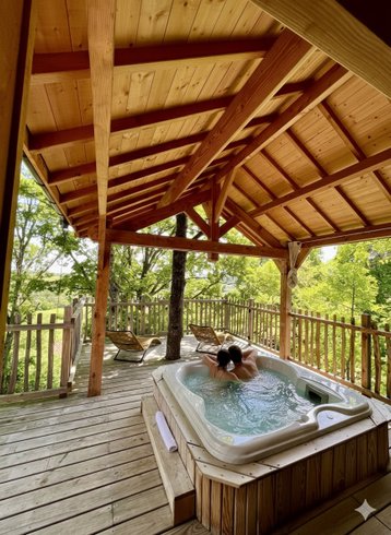 Hébergement AbracadaRoom : "Le Temps d'un Rêve" - Spa & Sauna - Dôme à Bulles - Image 2