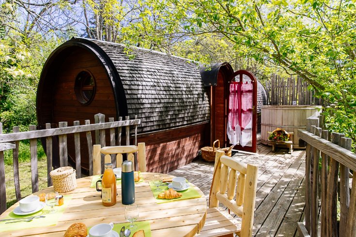 Hébergement AbracadaRoom : Roulotte avec Spa - Image 1