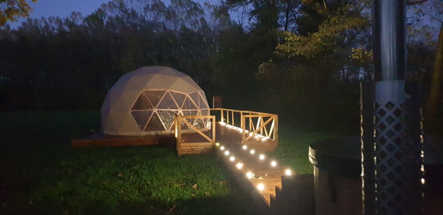 Hébergement AbracadaRoom : Le Petit Dôme et son bain nordique - Image 16