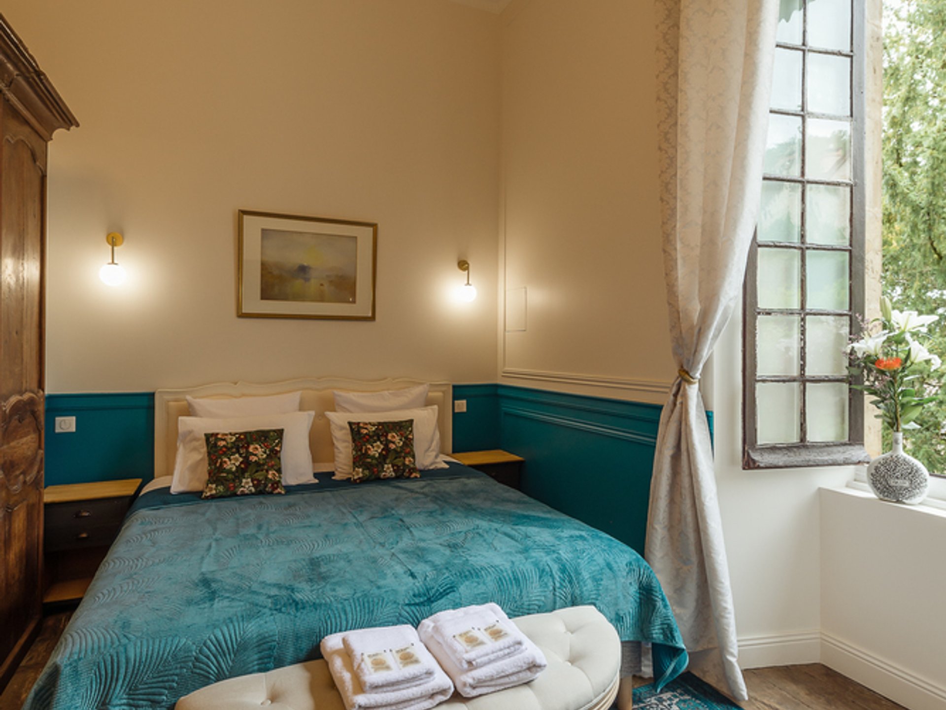 Manoir de Laroque Delprat - Chambre deluxe Ania