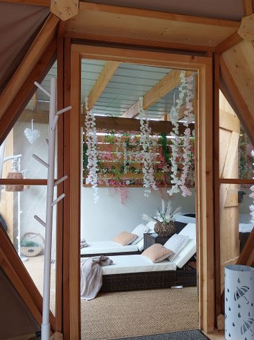 Hébergement AbracadaRoom : "M"ANON-Dôme Géodésique, piscine, spa et sauna. - Image 21