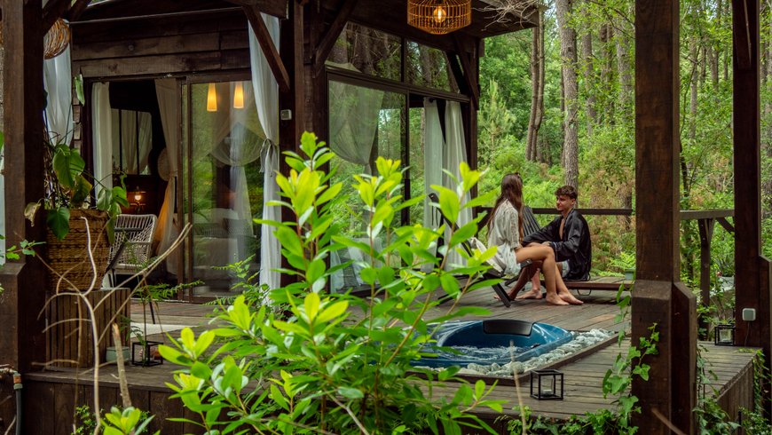 Hébergement AbracadaRoom : L'O2 : la Cabane vitrée panoramique - Image 2