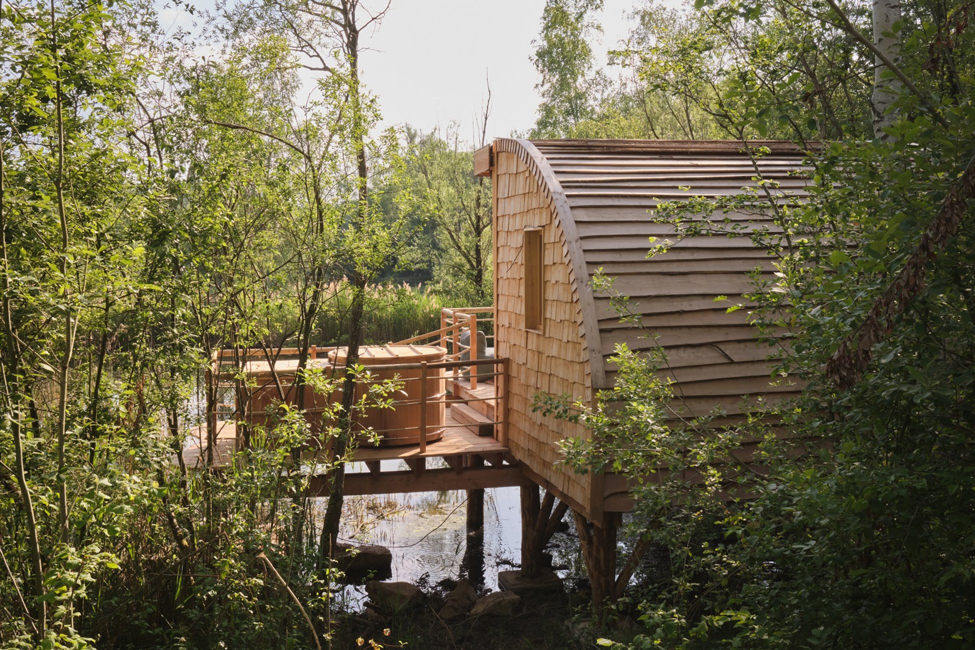 Hébergement UnicStay : Cabane Spa Halte Sauvage à St-Léger-Aux-Bois