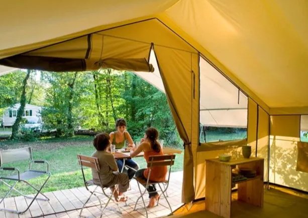 Hébergement AbracadaRoom : Tente Lodge Cabanon Safari - Glamping - Image 2