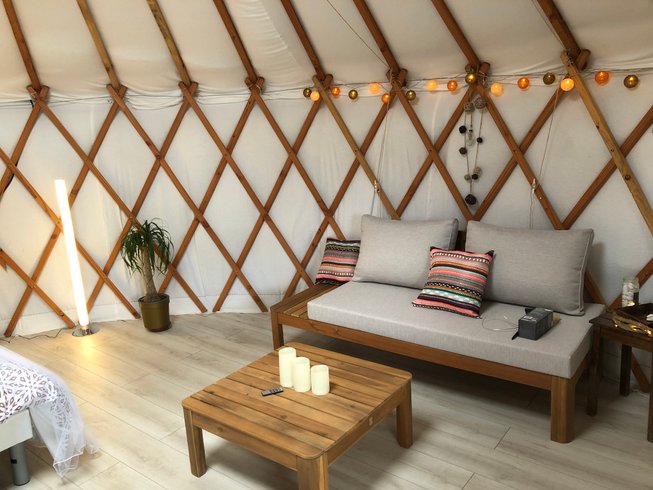 Hébergement AbracadaRoom : Yourte climatisée L'ESSENTIELLE - Image 5