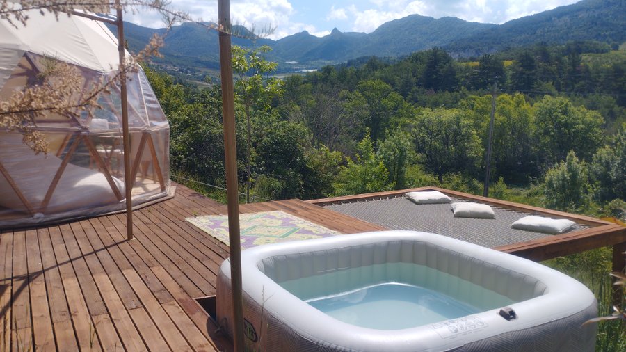 Hébergement AbracadaRoom : Dôme & Spa en Drôme provençale - Image 1